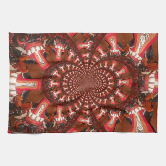 Kaleidoscoop Tong Art Print/Grafisch Theedoek (Horizontaal)