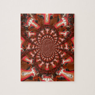 Kaleidoscoop Tong Kunstprint/Grafisch Legpuzzel