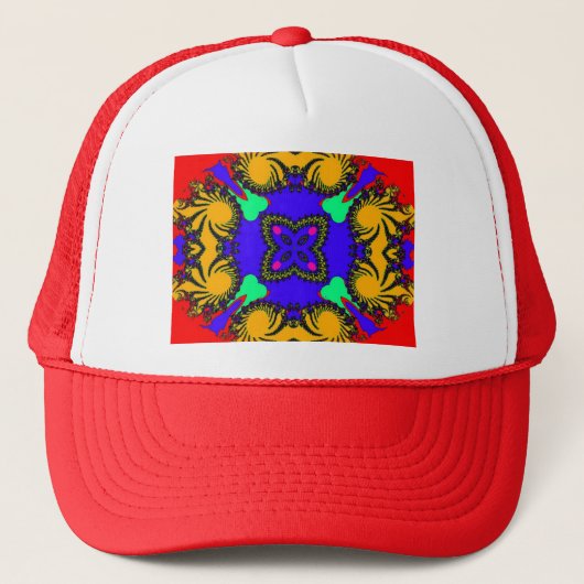 Kaleidoscoop Trucker Pet (Voorkant)