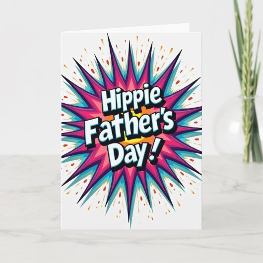 Kaleidoscoop Vaderdag kaart (Voorkant)