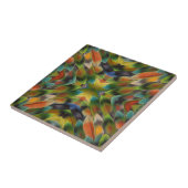 Kaleidoscoop van agapadekuiven tegeltje (Zijkant)