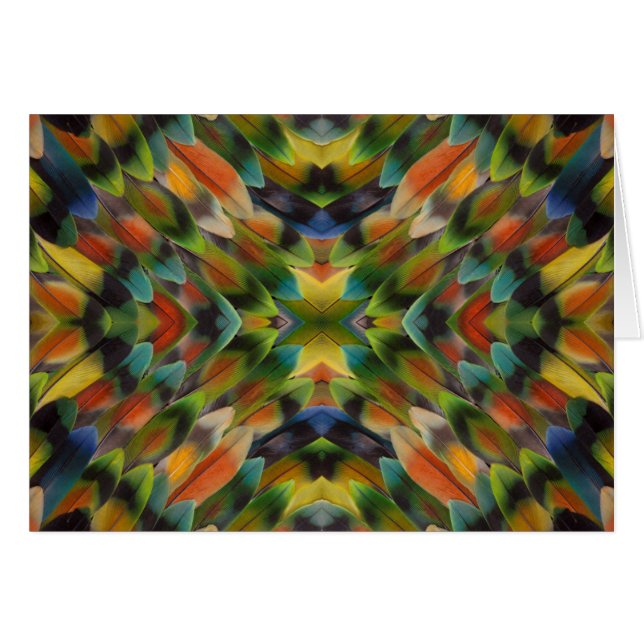 Kaleidoscoop van agapadusharen (Voorkant Horizontaal)