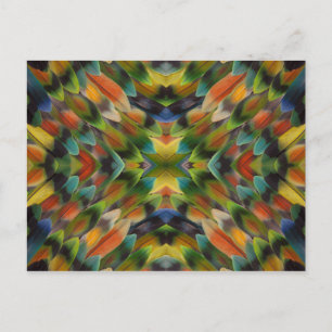 Kaleidoscoop van agapadusharen briefkaart