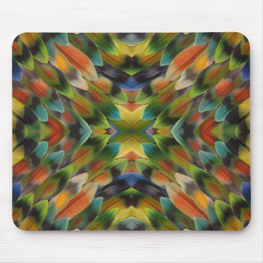 Kaleidoscoop van agapadusharen muismat (Voorkant)