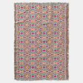 Kaleidoscoop van Boeken Deken (Voorkant Verticaal)