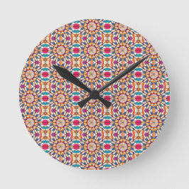 Kaleidoscoop van Boeken Ronde Klok