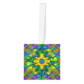 Kaleidoscoop van bosbladeren decoratie (Voorkant)