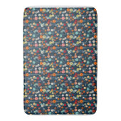 Kaleidoscoop van Creativiteit, Levendige Buttonnen Badmat (Voorkant Verticaal)