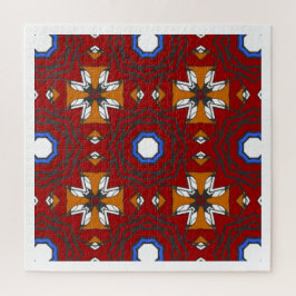 Kaleidoscoop van deel vier 10 legpuzzel