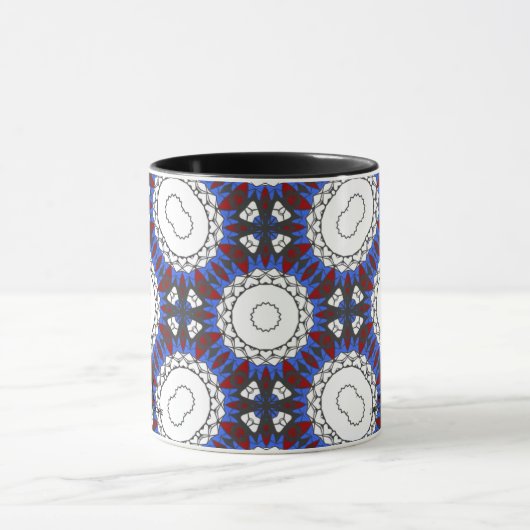 Kaleidoscoop van deel vier 10 mok (Midden)