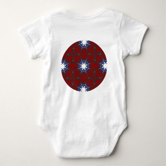 Kaleidoscoop van deel vier 10 romper (Achterkant)