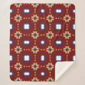 Kaleidoscoop van deel vier 10 sherpa deken (Voorkant)