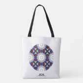 Kaleidoscoop van deel vier 10 tote bag (Achterkant)