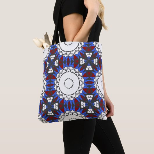 Kaleidoscoop van deel vier 10 tote bag (Dichtbij)