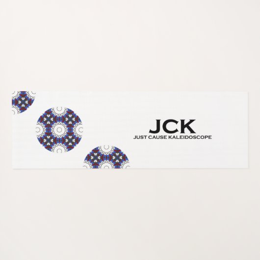 Kaleidoscoop van deel vier 10 yogamat (Achterkant (horizontaal))