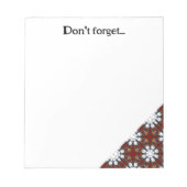 Kaleidoscoop van deel vier art. 6 notitieblok (Voorkant)