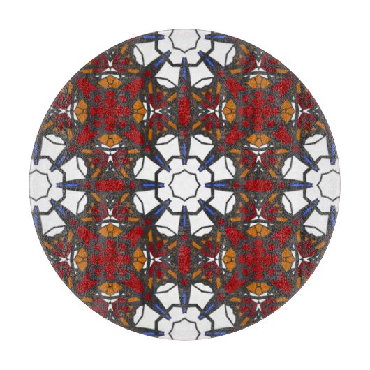Kaleidoscoop van deel vier art. 6 snijplank (Voorkant)