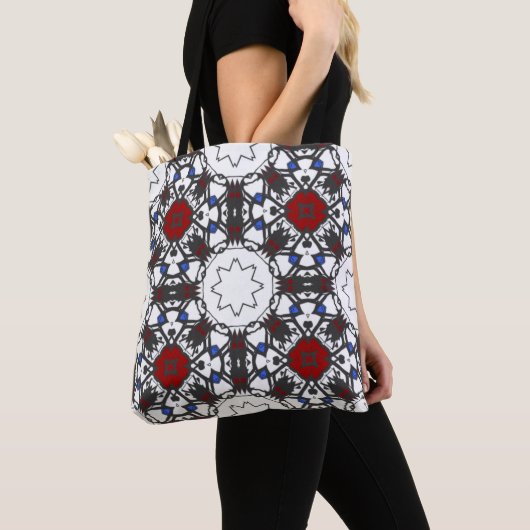 Kaleidoscoop van deel vier art. 6 tote bag (Dichtbij)