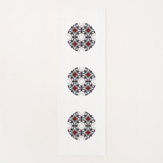 Kaleidoscoop van deel vier art. 6 yogamat (Voorkant)