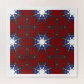 Kaleidoscoop van deel vier art. 7 legpuzzel (Horizontaal)