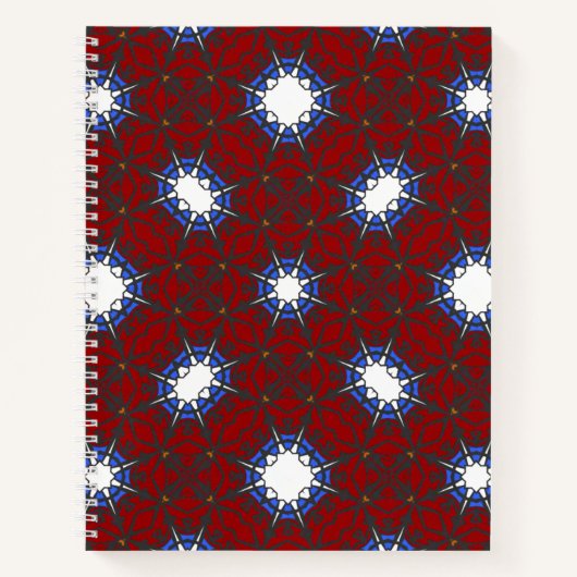 Kaleidoscoop van deel vier art. 7 notitieboek (Voorkant)