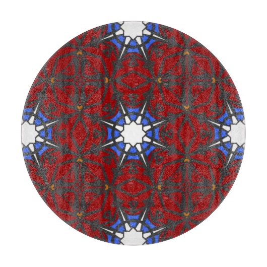 Kaleidoscoop van deel vier art. 7 snijplank (Voorkant)