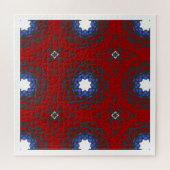 Kaleidoscoop van deel vier art. 8 legpuzzel (Horizontaal)
