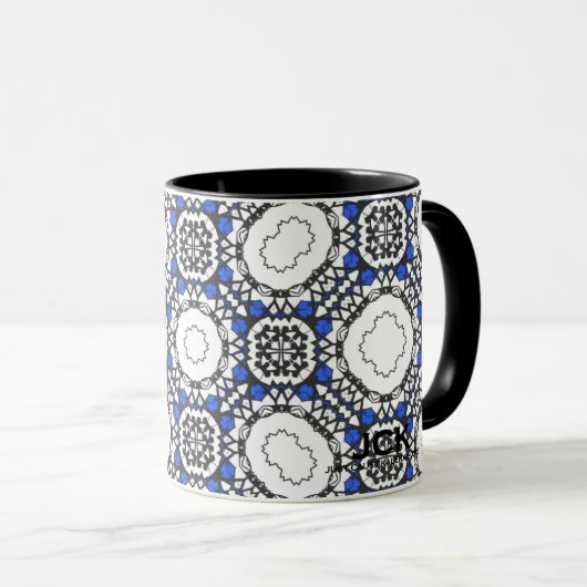 Kaleidoscoop van deel vier art. 8 mok (Voorkant rechts)