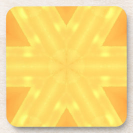 Kaleidoscoop van een Bright Sunrise en Lines Bier Onderzetter