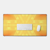 Kaleidoscoop van een Bright Sunrise en Lines Bureaumat (Keyboard & Muis)