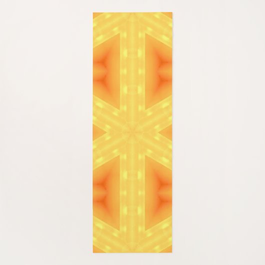 Kaleidoscoop van een Bright Sunrise Yogamat (Achterkant)