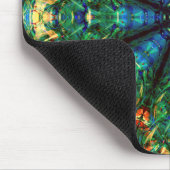 Kaleidoscoop van kleuren muismat (Hoek)