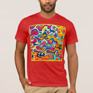 Kaleidoscoop van kleuren t-shirt