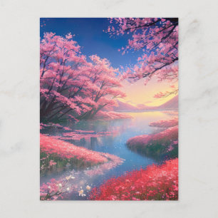 Kaleidoscoop van natuur briefkaart