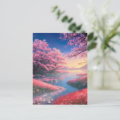 Kaleidoscoop van natuur briefkaart (Staand voorkant)