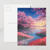 Kaleidoscoop van natuur briefkaart (Voorkant / Achterkant)