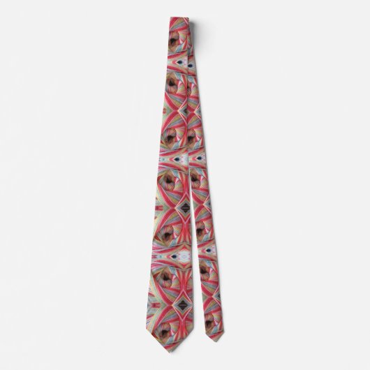 Kaleidoscoop van Yarn Stropdas (Voorkant)