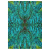 Kaleidoscoop Veer Ontwerp Klembord (Achterkant)