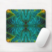 Kaleidoscoop Veerontwerp Muismat (Met muis)