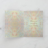 Kaleidoscoop Verjaardag Kaart (Binnen)