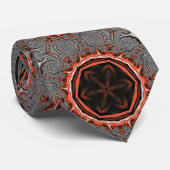 Kaleidoscoop vlammen Stropdas (Opgerold)