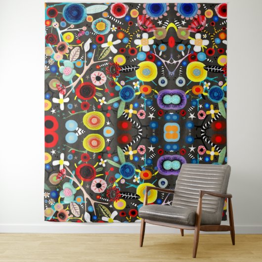 Kaleidoscoop Wandkleed (In situ)