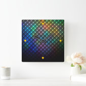 Kaleidoscoop wandklok (Huis)