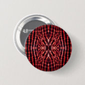 Kaleidoscoop Zebra Huidpatroon Ronde Button 5,7 Cm (Voorkant /achterkant)