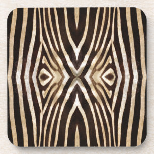 Kaleidoscoop Zebra Vachtpatroon Drankjes Onderzetter