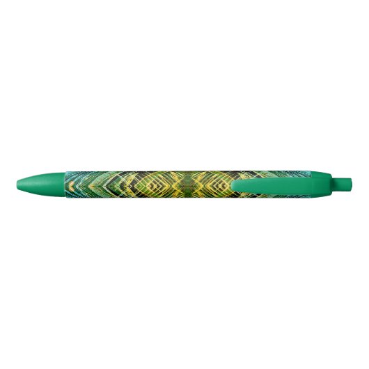 Kaleidoscoop Zwarte Inkt Pen (Achterkant)