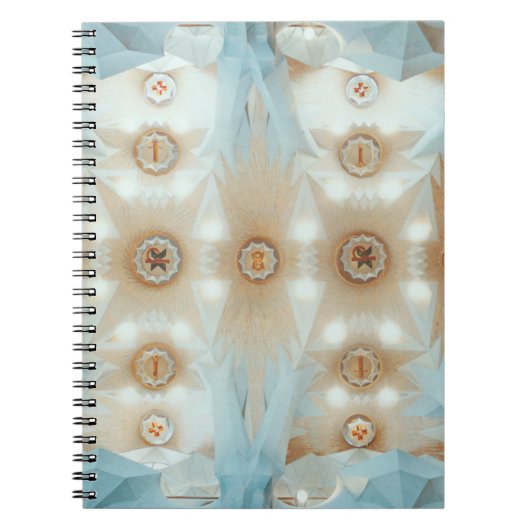 Kaleidoscoopfotografie plafond notitieboek (Voorkant)