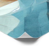 Kaleidoscoopfotografie plafond poster (Hoek)