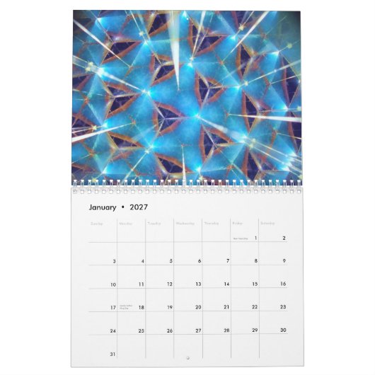 kaleidoscoopkalender 2011 kalender (Jan 2027)