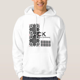 Kaleidoscoopkunst tweeëntwintig van deel zestien hoodie